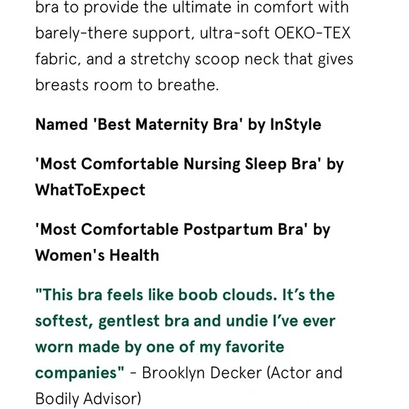 Women's Pink Ribbed Bralette - Picture 8 of 10